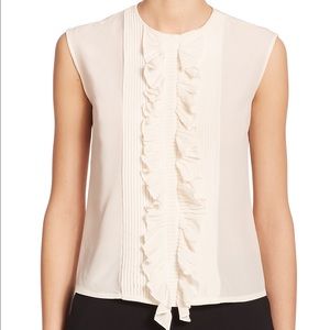 ETRO silk ruffle Blouse